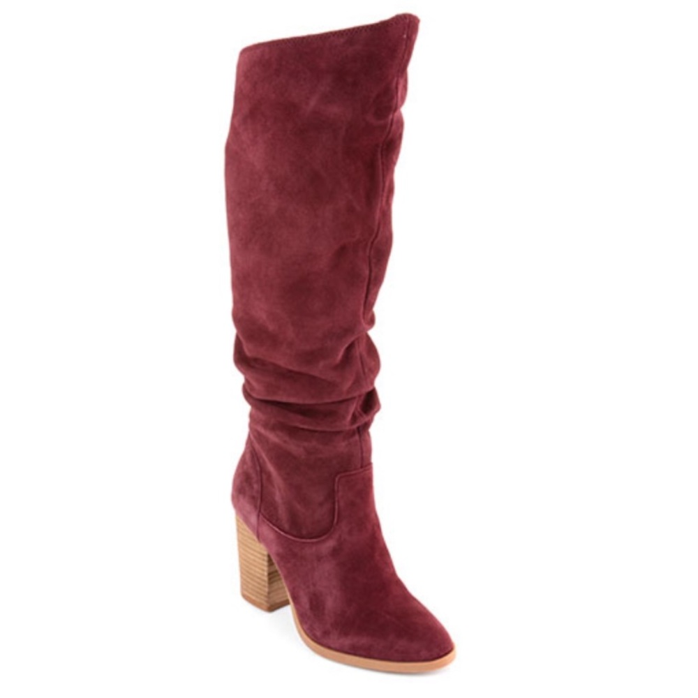 NEW Leather Slouch Boots Nine West SZ 10M